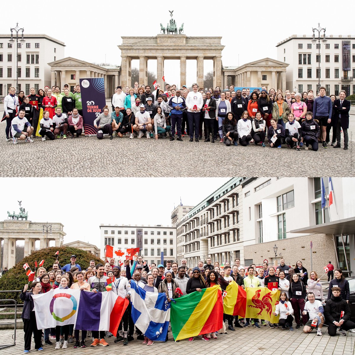 Merci à toutes et tous ceux qui ont participé à notre course/marche #TerredeJeux2024 autour de la francophonie! Vielen Dank an alle Teilnehmerinnen und Teilnehmer, die heute bei #TerredeJeux2024 mitgelaufen sind! @francediplo @Paris2024 @if_deutschland #RelaisAutourDuMonde 🌎🏃‍♀️🌏