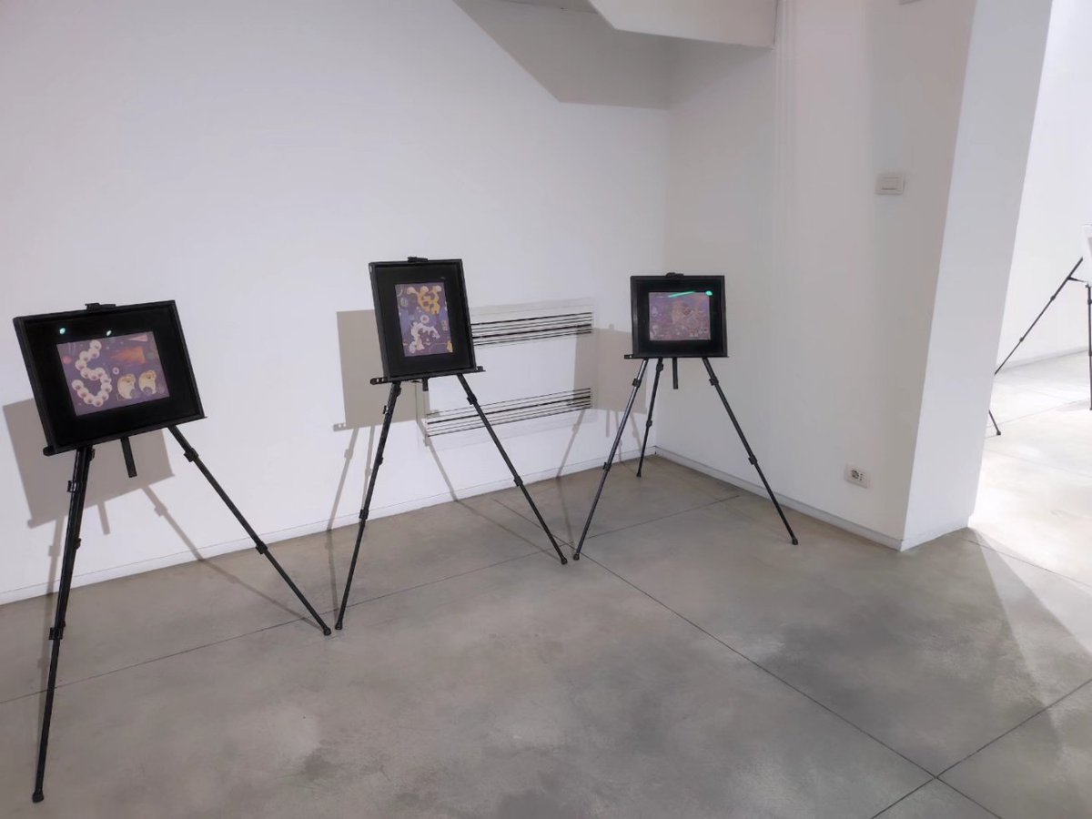 NF3_Studio's tweet image. ⚡ GM ⚡

We are live @ MyOwnGallery (Superstudio) in via Tortona 27, Milan.

All these brilliant artworks will be listed next week at the end of the event 🧨

#ArtPlusUltra #DeArt