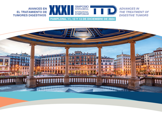 📢 SAVE THE DATE 📍XXXII @GrupoTTD International Symposium 📅December 11, 12, 13th, 2024 🏙️Pamplona (Spain) 🗣️A meeting point for leading specialists who will present the latest data related to the progress in the investigation of the digestive tumours #TTDUpdates #WeAreTTD