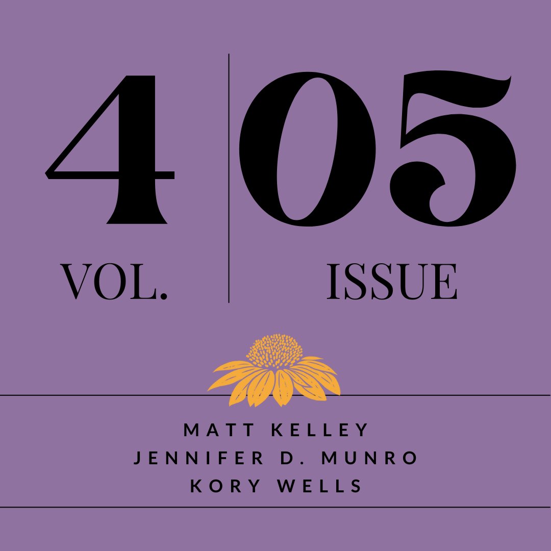 Our first all flash CNF issue is live!!! Issue 4.05 features pieces by... Matt Kelley, “Will You Please Allow Me to Apologize, Please?” Jennifer D. Munro, “Thank You All for Your Helpful Opinions.” And @korywells,“I Felt All Flushed with Fever.” Read: bit.ly/3IxB92g