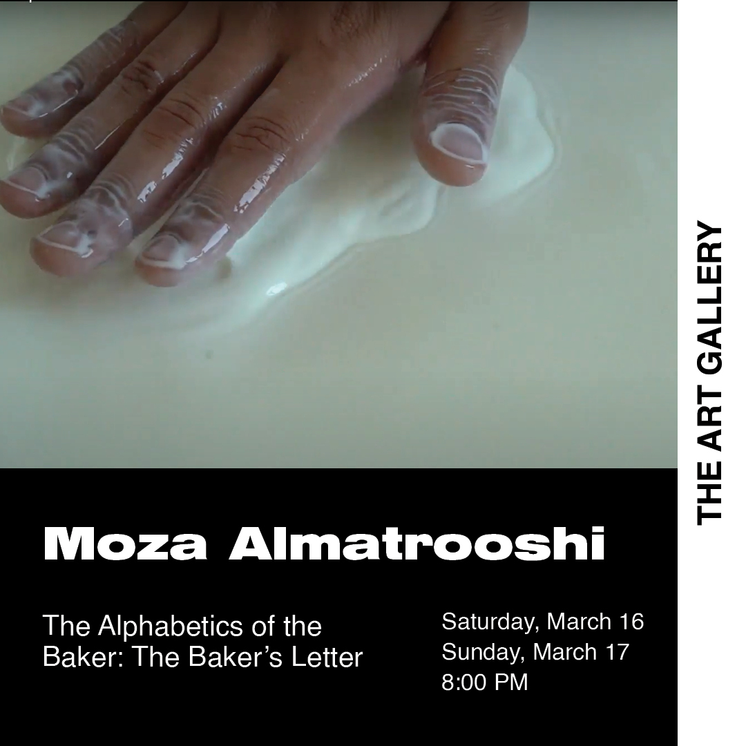 NYUADArtGallery's tweet image. Join us on Saturday, March 16 and Sunday, March 17 at 8 PM in the Art Gallery for a performance by "In Real Time" artist Moza Almatrooshi.

To register for this event, visit: nyuad-artgallery.org/en_US/events/2…

#Ramadaniyyat #NYUADArtGallery #InRealTime #inabudhabi #ournyuad #mynyuad