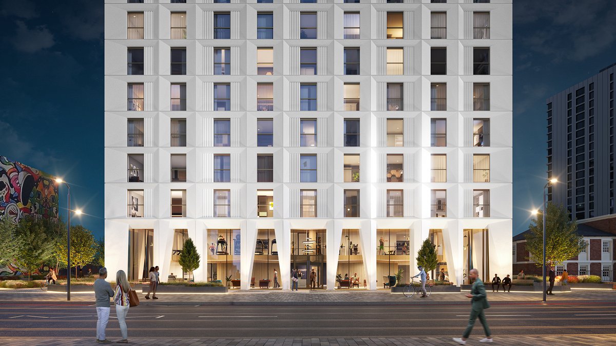 BuildsWeAre's tweet photo. ✅ Approval for 47-storey 'The Essington' at 90 Broad Street. It's set to become the tallest on Broad Street.

📈 https://t.co/XT8MY7woPw.

#Birmingham #Construction #IYB https://t.co/yW9Ru7Ug9L