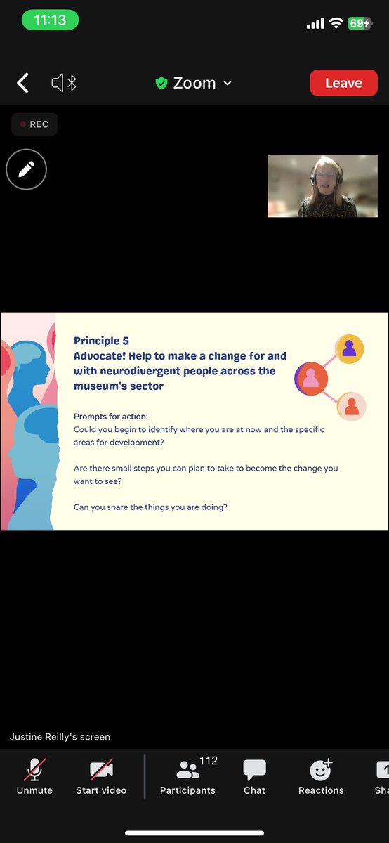 #NDMuseums24 Principle 5 - is all around advocacy, allyship, using frameworks, standards’ ethics and legislation to support this change #Museums