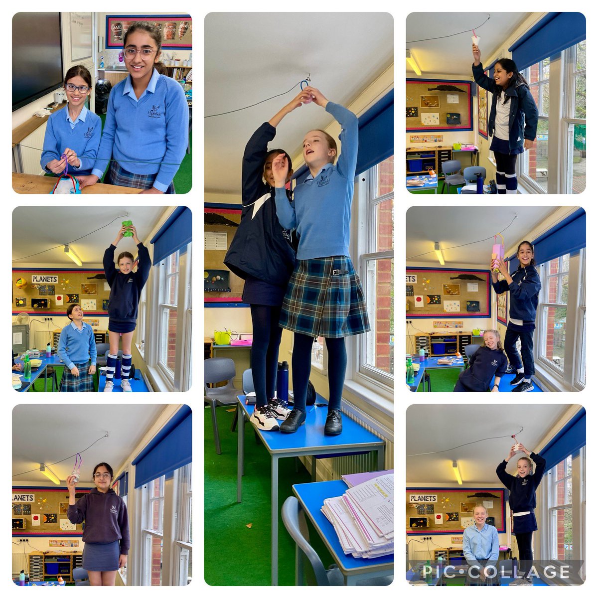 🥚🚀 Exciting day in Year 6 STEM class! Our young engineers are using their creativity & problem-solving skills to design and build egg carriers for a thrilling zip line challenge. Let's see who can ensure their creme eggs make it down safely! #STEMeducation #EggDropChallenge