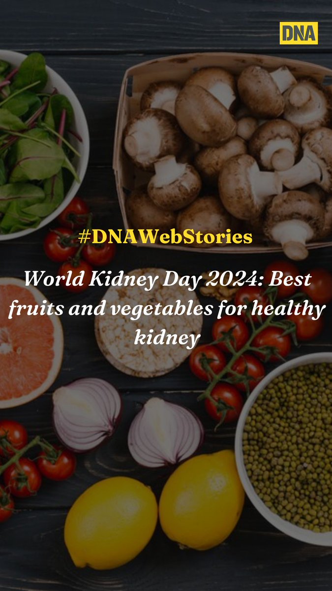 dna's tweet image. #DNAWebStories | #WorldKidneyDay2024: Best fruits and vegetables for healthy kidney

Take a look: dnaindia.com/web-stories/li…