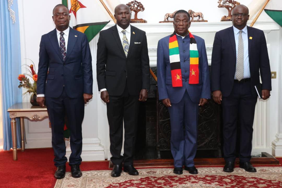 Congratulations Amb. Paul Amoru on your credentials being accepted by the President of Zimbabwe as Uganda's High Commissioner to the country. The unit pledges to give you and our people in Zimbabwe the necessary support to ensure there's reciprocal development between the nations