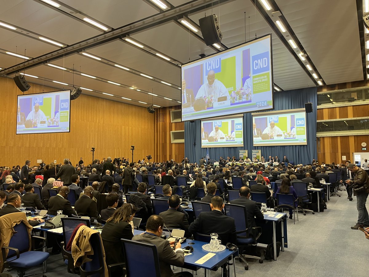 The High-Level Segment of the 67 Session of the CND started today. Participants worldwide are convening to review commitments to tackle the global drug problem. UNODC ROCA is supporting various side-events organized by Central Asian countries and other int. organizations. #CND67
