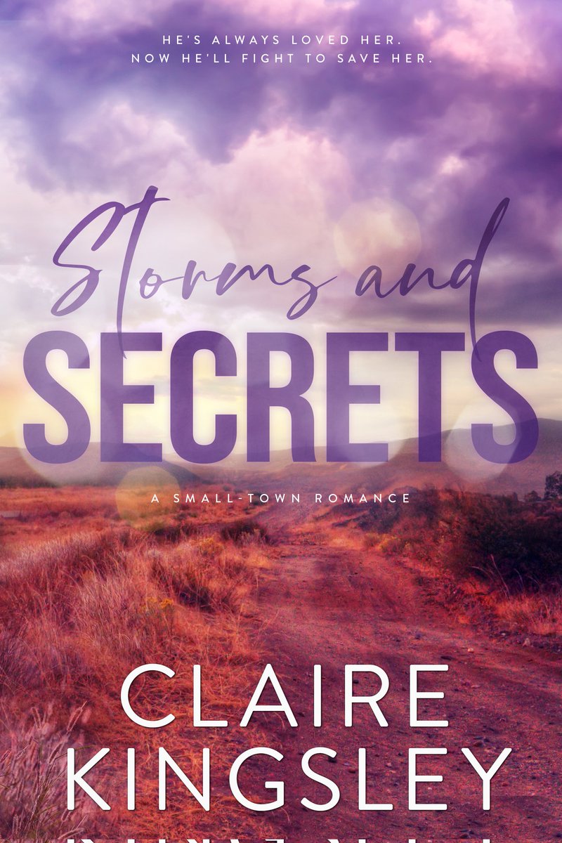 Bookishlyhaley's tweet photo. CR: Storms and Secrets by Claire Kingsley! https://t.co/Sf8Vs5clPz