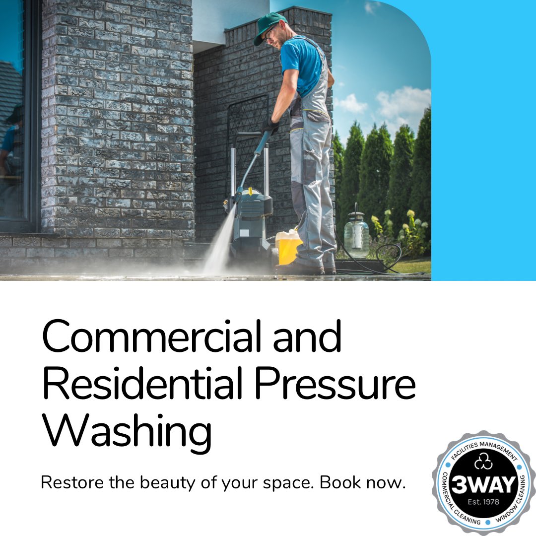 🌼 Spring is almost here, and it’s the perfect time to freshen up your home or business! Our professional pressure washing services are just what you need to remove winter’s grime and brighten your exteriors. Contact us today for sparkling clean results! #pressurewashing