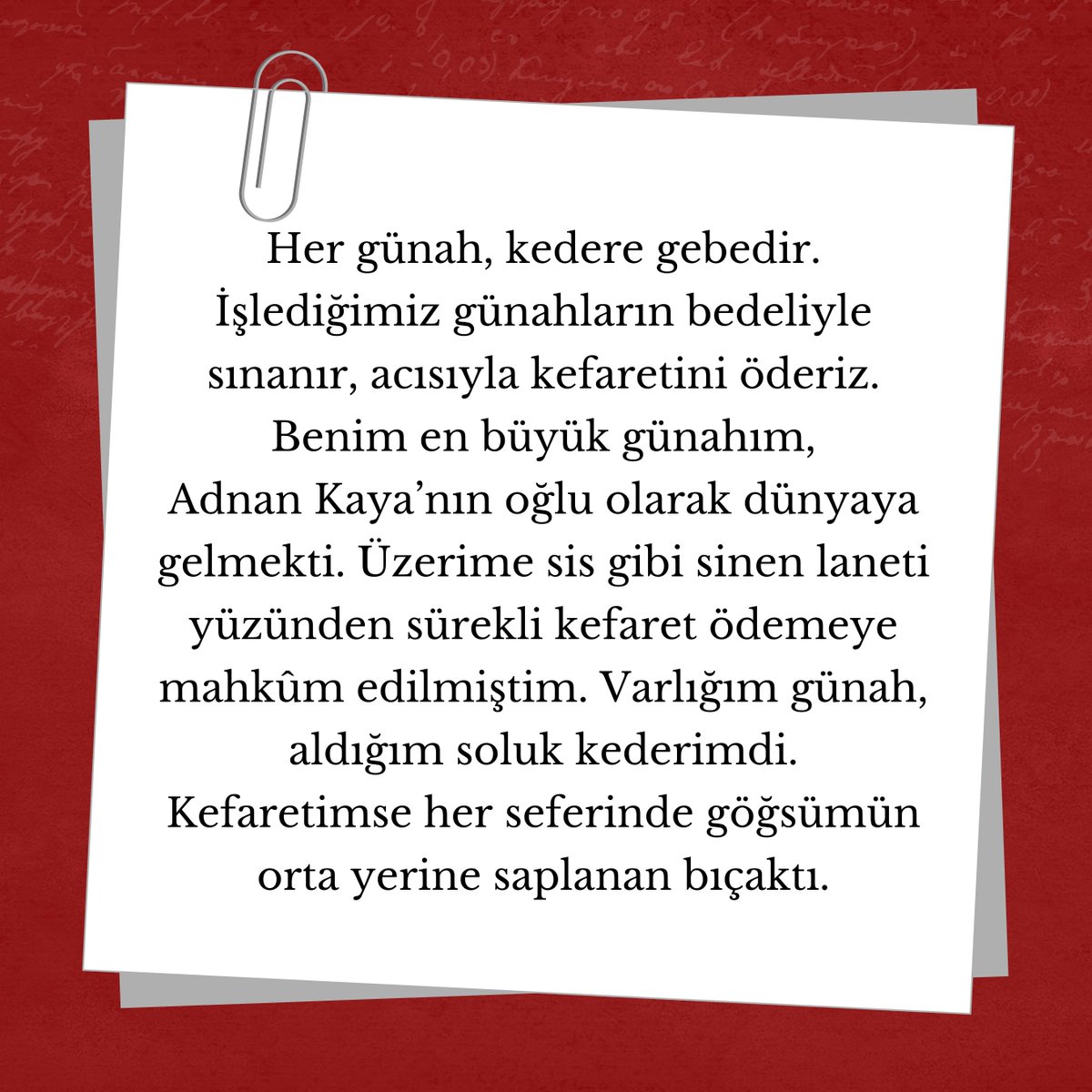 dokuzyayinlari's tweet photo. Sevgili yazarımız Gonca Çakır’ın kaleminden Eylül serisinin 3. ve son kitabı Meftun çok yakında okurlarıyla buluşmaya hazırlanıyor.🤩 Editörün masasından size alıntı getirdik.🫠

Eylül 3 – Meftun | Gonca Çakır
🖋️: @hadadelamor3 

#goncaçakır #eylül #dilhun #makus #meftun https://t.co/k8cNfnAknd