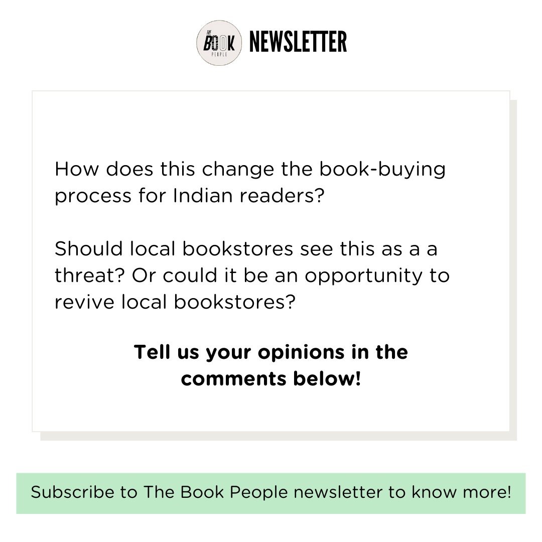 boundindia's tweet image. Could Blinkit's initiative to deliver books to our doorsteps change the way we see bookstores?
The Book People explores how Blinkit's 10-min delivery promise now extends to books along with just groceries
Subscribe now: shorturl.at/ejqIY
#books #blinkit #india #newsletter