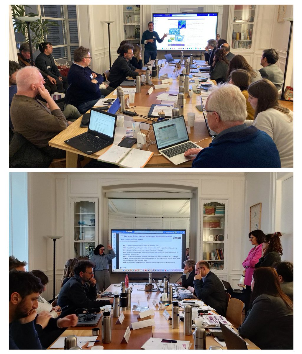 NEW Project ❗
 
📢 A few weeks ago, our colleagues Santiago Gómez and Luz P. Herrero traveled to 📍 Paris to attend the kick off meeting of a new project which #aimenct is part of ➡ @Award_HEU
 
#aimenresearch #EUproject #alternativewatersources #innovation #sustainability  👇