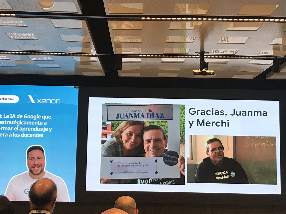 Gracias, <a href="/GonzaloETC/">Gonzalo Romero</a> , por acordarte de nuestro amigo <a href="/juanmadiaz/">Juanma Diaz</a> en este día tan triste para todos los que le queremos #xenonedutalks