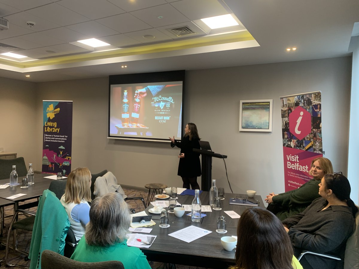 Thanks to everyone who joined for the Q4 Industry Briefing including a Living Library accessibility and inclusion session. Claire Crerand, McConnell's Distillery, impressed by the Living Library said, ‘It was really useful to see accessible solutions from another perspective.'