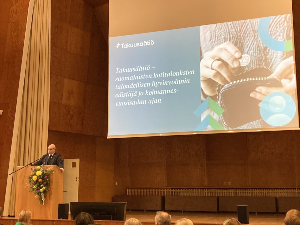 .<a href="/takuusaatio/">Takuusäätiö</a> - suomalaisten kotitalouksien taloudellisen hyvinvoinnin edistäjä perustettiin 1990. Toimitusjohtaja 
@japantteri avasi juhlaseminaarin  hienolla puheella. Onnea Takuusäätiö toivottelee <a href="/YTHS_FIN/">YTHS</a>.