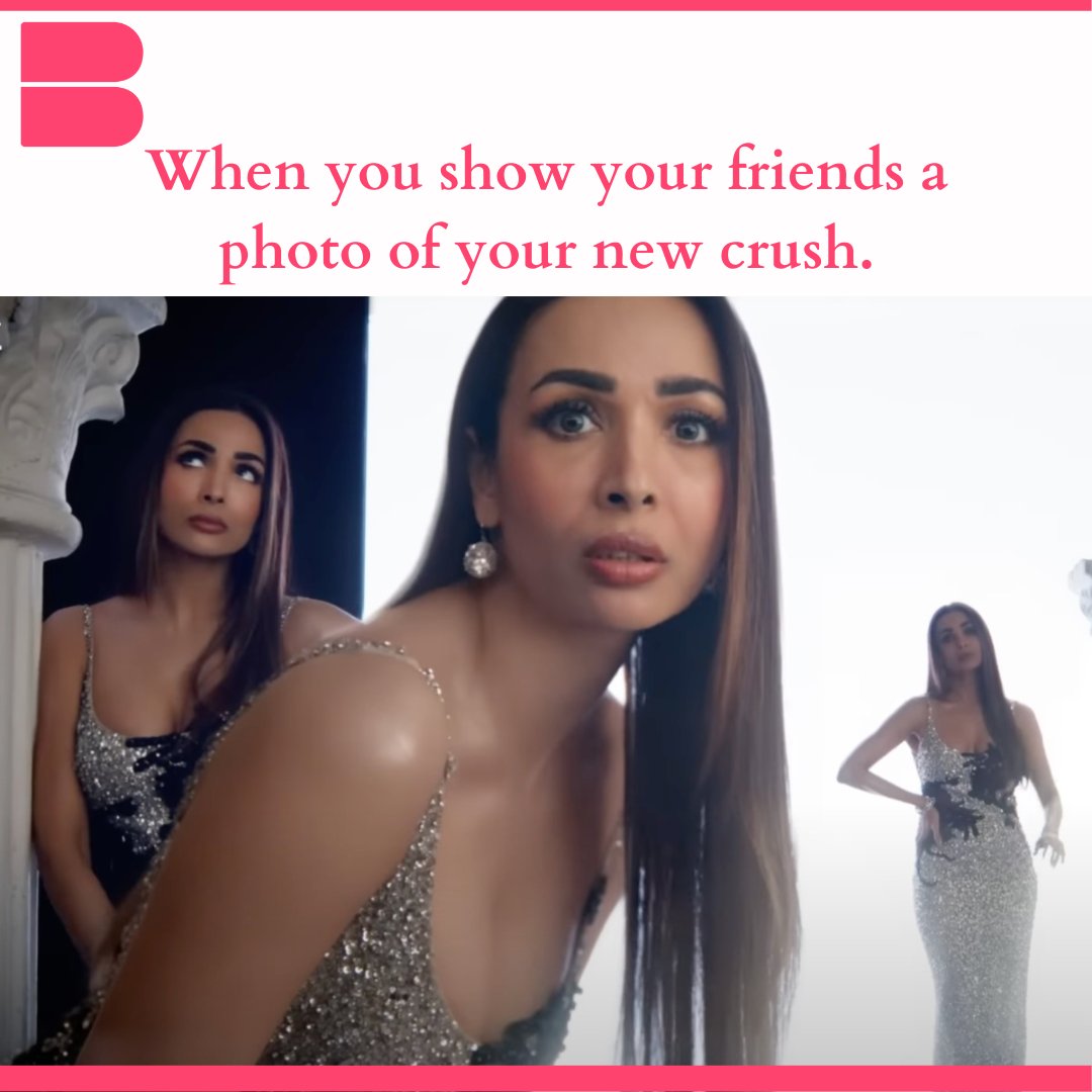 When you unveil your crush's photo to your friends and their reactions are pure gold! 😂 #banijayasia #banijaygroup #wearebanijay #movinginwithmalaika
