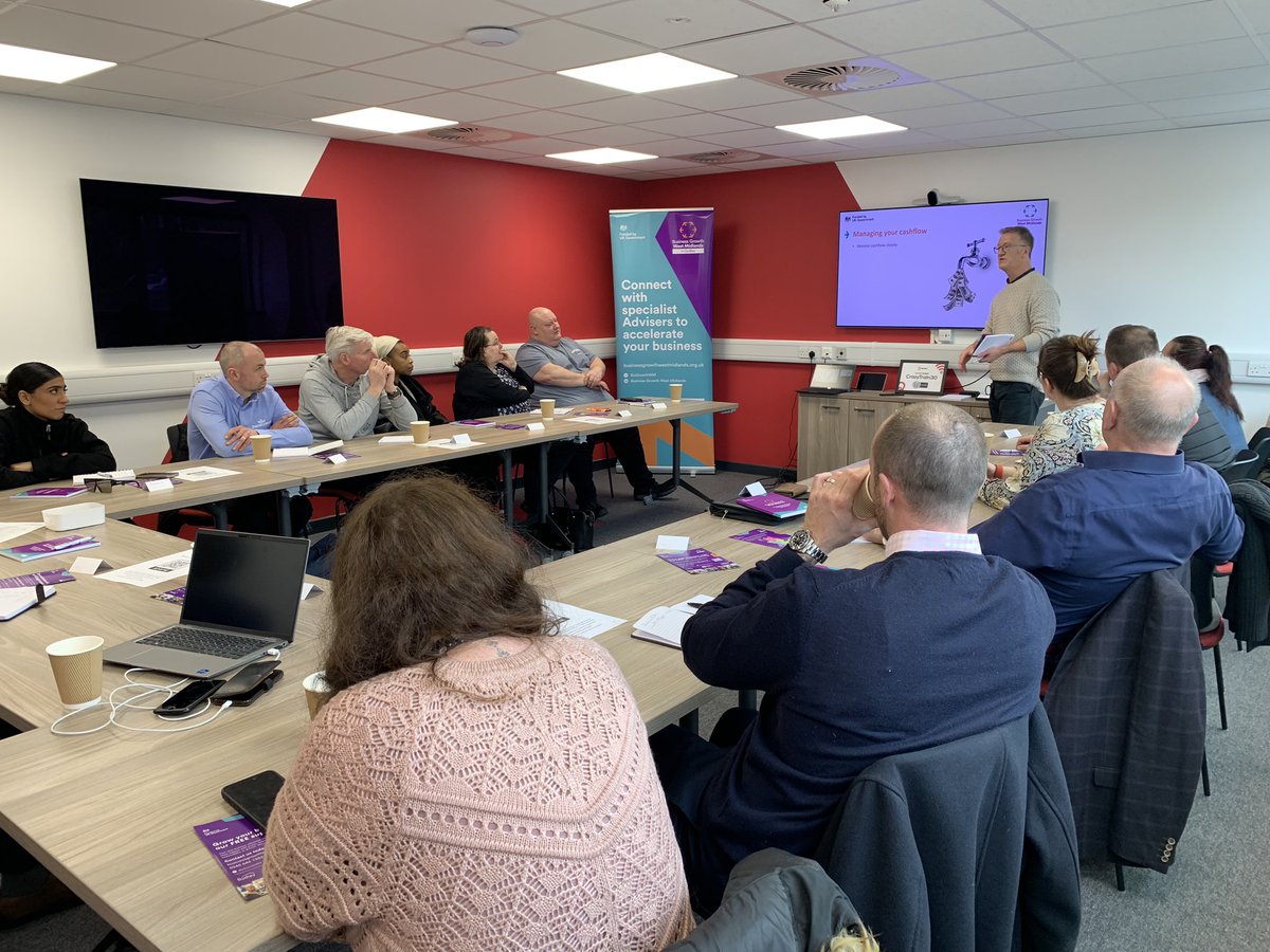 Today we are hosting a workshop at <a href="/BCIMO1/">BCIMO</a> on Building Business Resilience! Such a diverse range of businesses in the room sharing best practice and finding out how they can successfully navigate the current economic challenges. <a href="/BizGrowthWM/">Business Growth West Midlands</a> <a href="/OI_Advice/">Oxford Innovation Advice</a> <a href="/Dudleyhour1/">Dudley Connect</a>