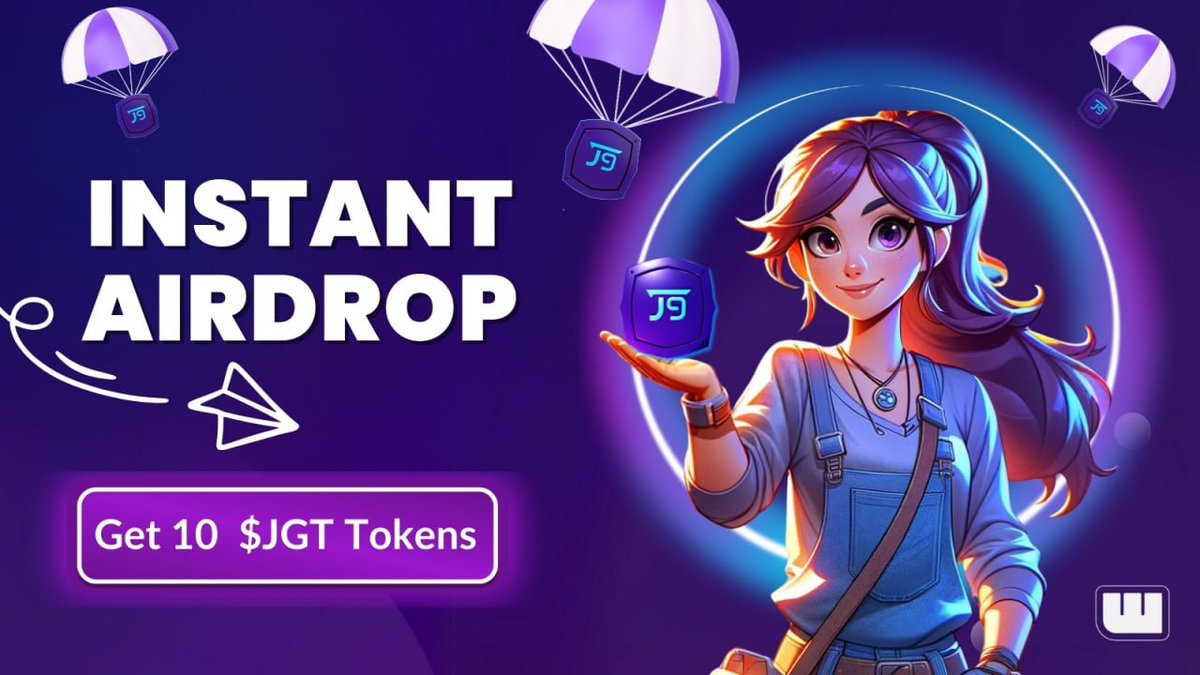 🪂 Airdrop: Wodo Wallet (JGT)
💰 Reward: 10 JGT
👥 Referral: N/A
🏆 Winners: For all
📅 End Date: TBA
⏳ Distribution Date: Immediately 

☑️ Airdrop Link: wallet.wodo.io/sign-up?utm_so…