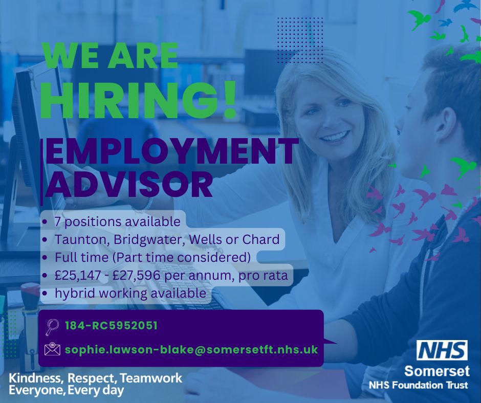 Our Talking Therapies Service are excited to be setting up a new team offering Employment Support to our clients. We have opportunities available across the county for Employment Advisors. Please follow the link or get in touch for more information! buff.ly/3TzMGUW