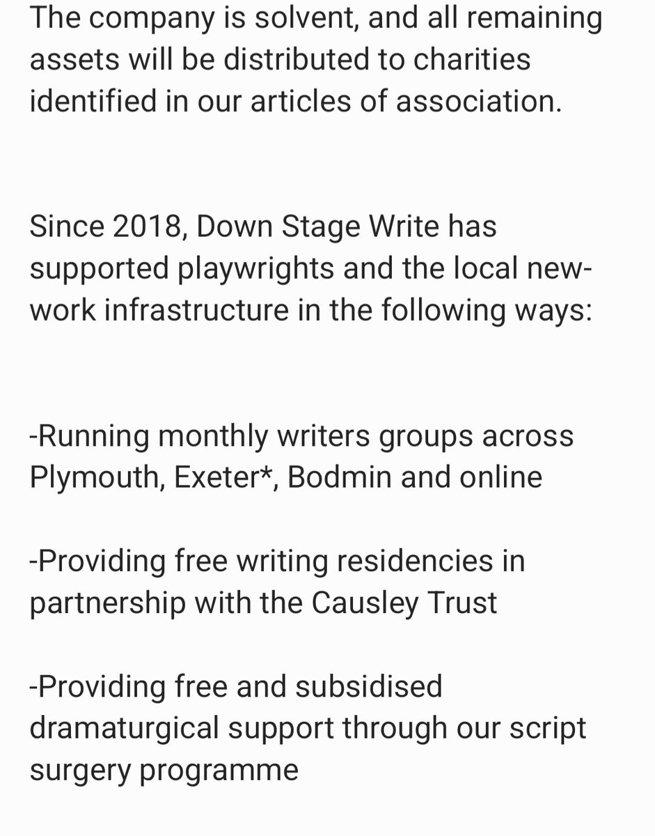 Down Stage Write tweet media
