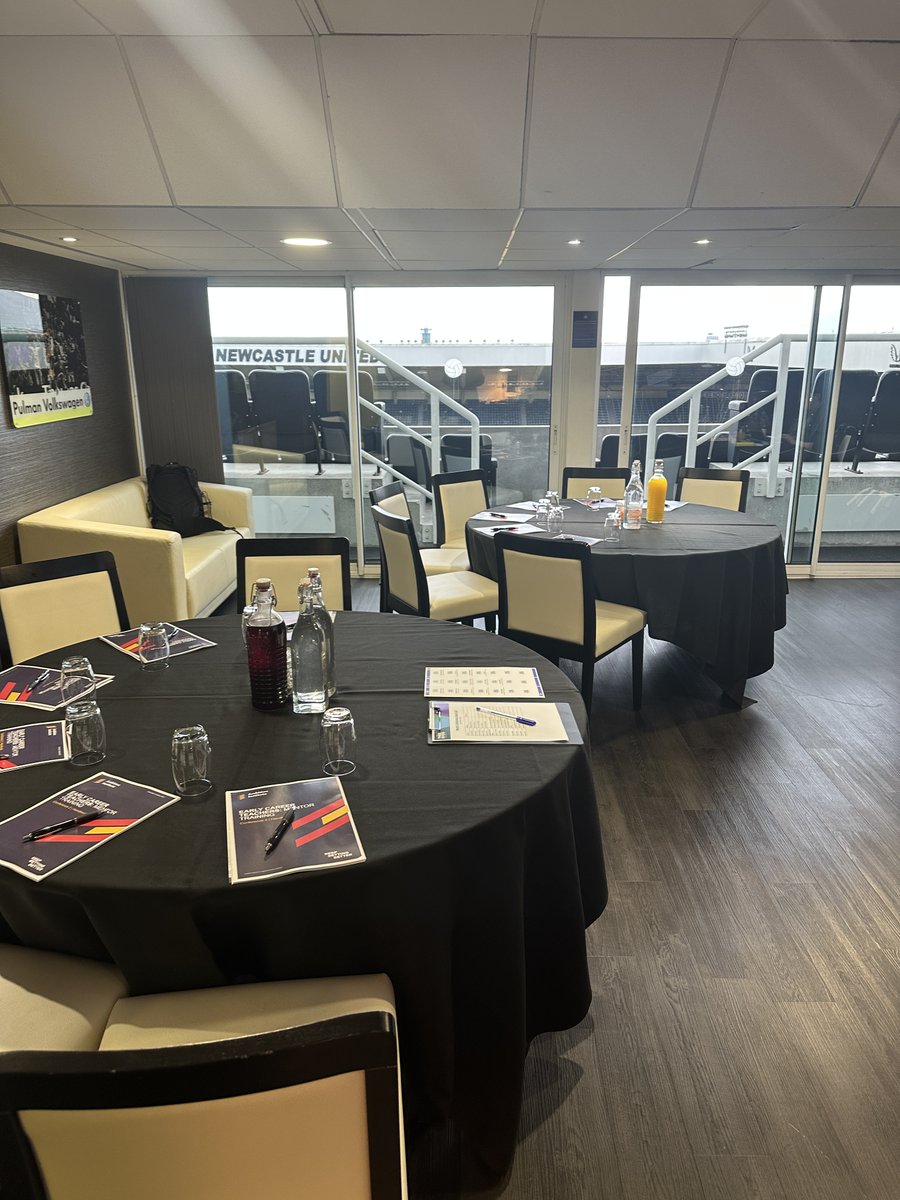 3rtsh's tweet photo. Weโre at St James Park today with some of our ECT Mentors for Conference 2.
Some really great discussions going on about how we can effectively support and challenge ECTs in their second year of induction.
#ECT #EarlyCareerTeachers #NewcastleGateshead https://t.co/q4ocGVjYRx