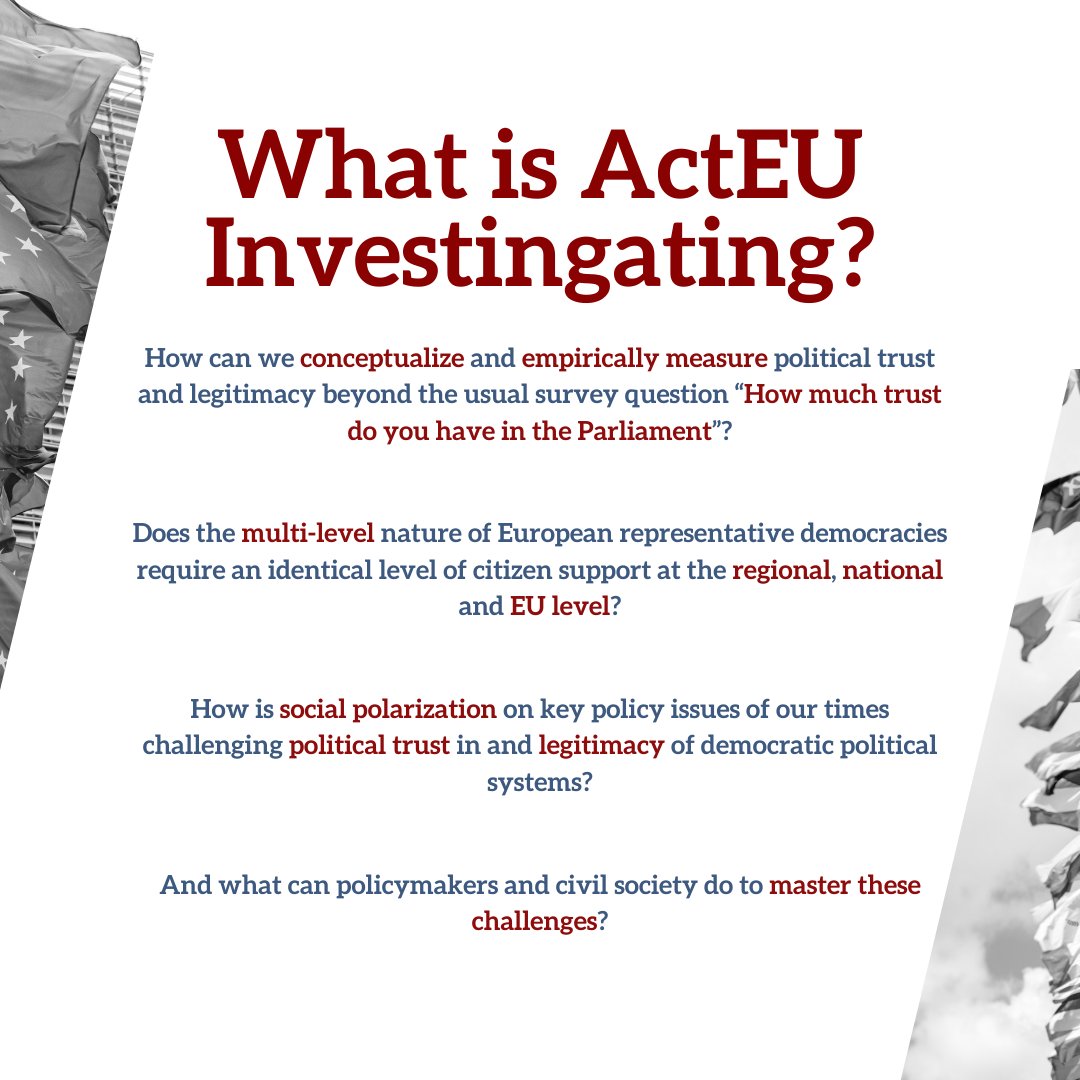 Meet #ActEU 👉 @PLUS_1622 team & consortium has been working for a year in this #HorizonEurope🇪🇺project and can't wait to share our conclusions and move towards renewing trust in representative #democracy‼️ ➡️acteu.org🌐