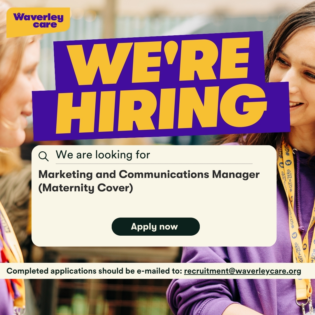 We're seeking a dynamic and seasoned communications professional to provide maternity cover for a key role within our organisation💥 Apply here 👉waverleycare.org/about-us/work-… Closing 25th March 2024📆
