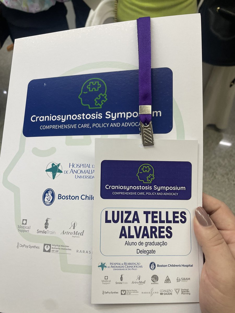 lulustelles_'s tweet photo. Join us in celebrating a milestone moment in Brazil’s medical community – the inaugural Congress on Craniosynostosis and Apert Syndrome! Together, we’re fostering collaboration and driving progress in research and care. #SimposioCS #GlobalSurgery #ApertSyndrome #Apert https://t.co/Mc7wqZm1ON