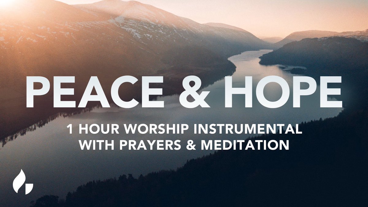 Let the Lord impart His peace and hope to you through this special worship instrumental video with prayers and meditation: youtu.be/-OcU-IxpCN4