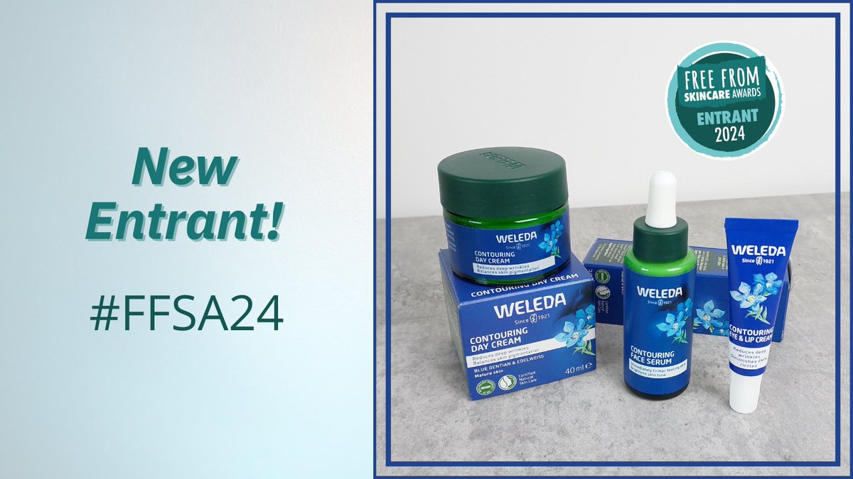 The 2019 Champions return to the Free From Skincare Awards in 2024! Welcome, @WeledaUK! #FFSA24