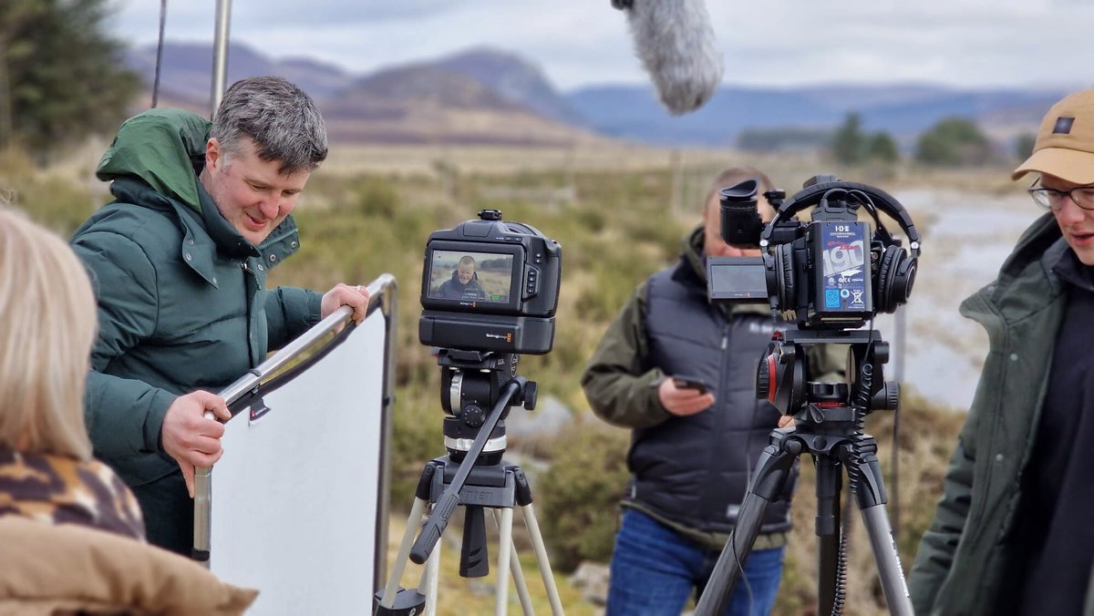 MallardP's tweet photo. Environmental protection is an issue that is close to our heart, so we are always pleased to work with our client, @ScottishEPA. This week, we were filming at Aberarder Estate to promote awareness of the impact that climate change has on our rivers. https://t.co/W24kdGNzHj