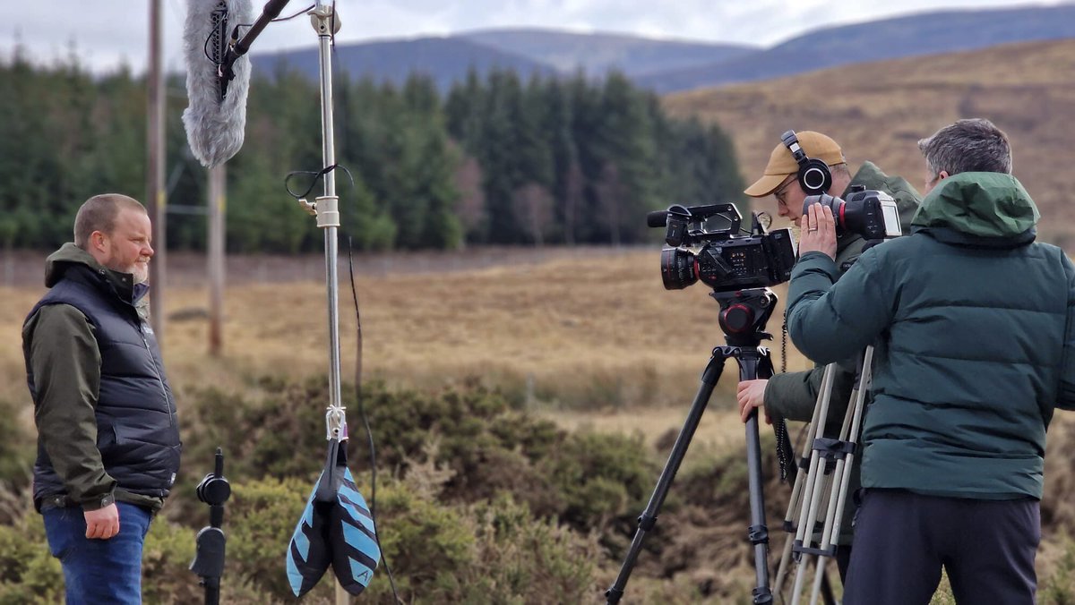 MallardP's tweet photo. Environmental protection is an issue that is close to our heart, so we are always pleased to work with our client, @ScottishEPA. This week, we were filming at Aberarder Estate to promote awareness of the impact that climate change has on our rivers. https://t.co/W24kdGNzHj