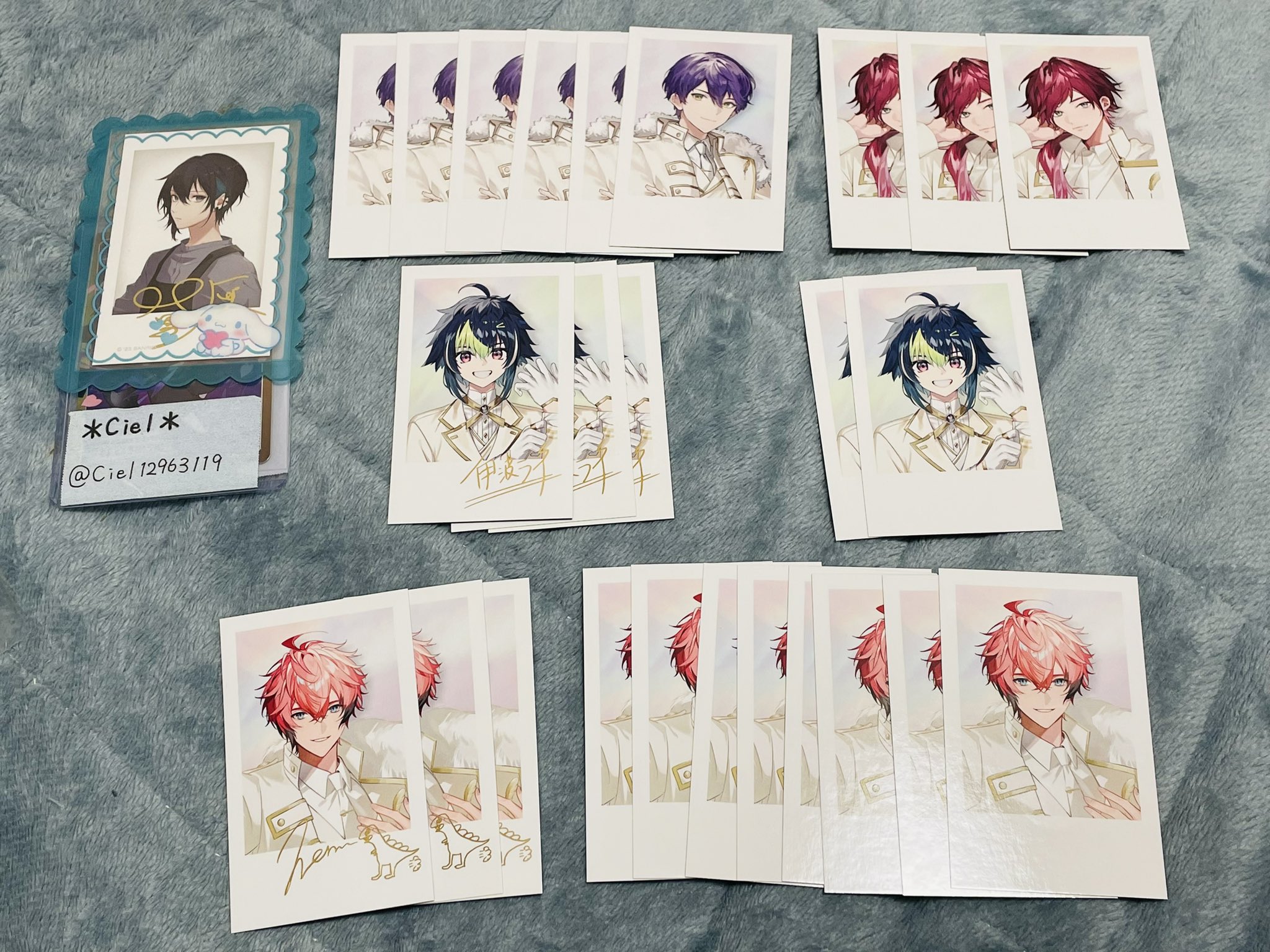 にじさんじ 6周年 チケット風カード（Ciel＊ on X: 