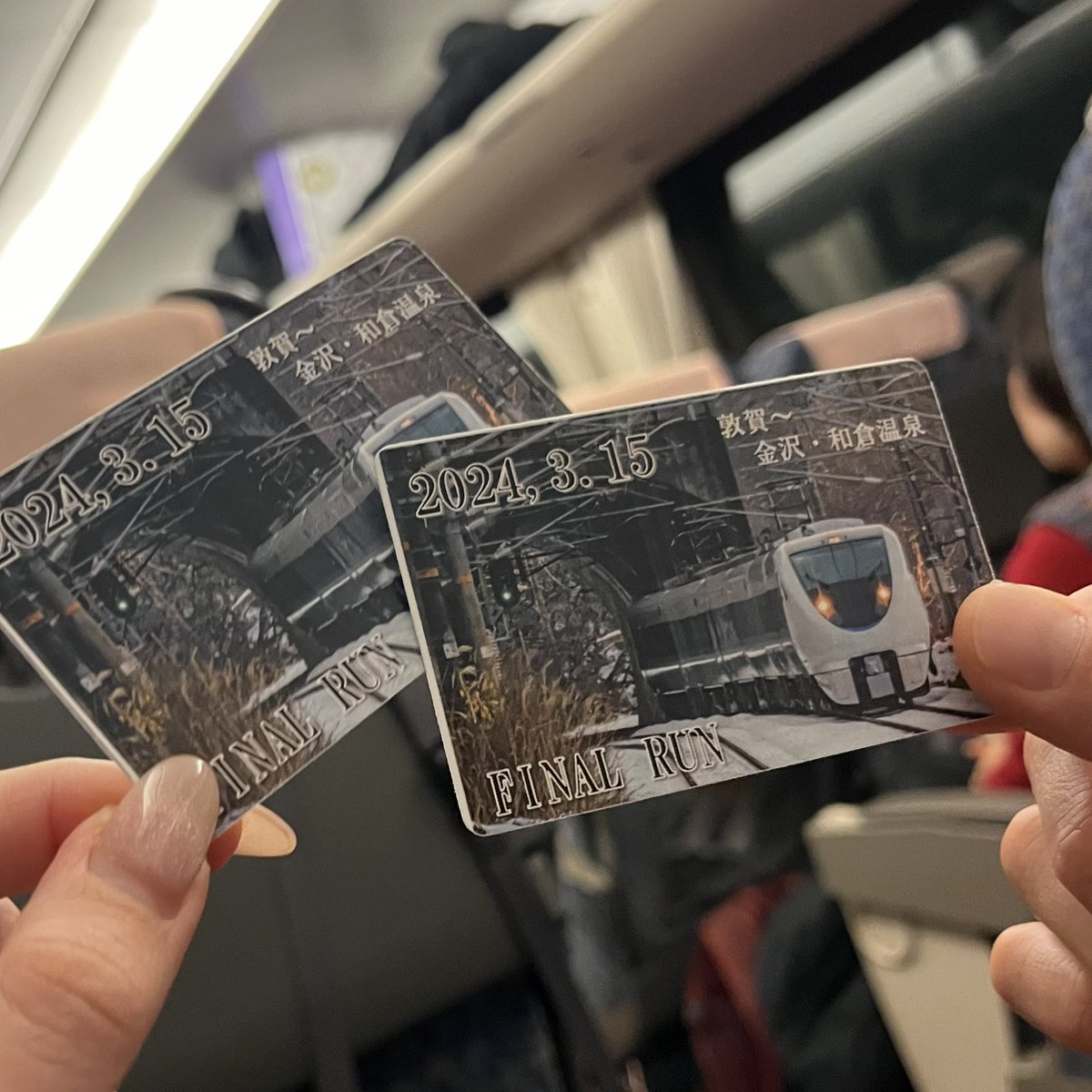 yg_ck3's tweet image. ありがとう！サンダーバード！
#北陸
#サンダーバード
#finalrun
#明日やけど