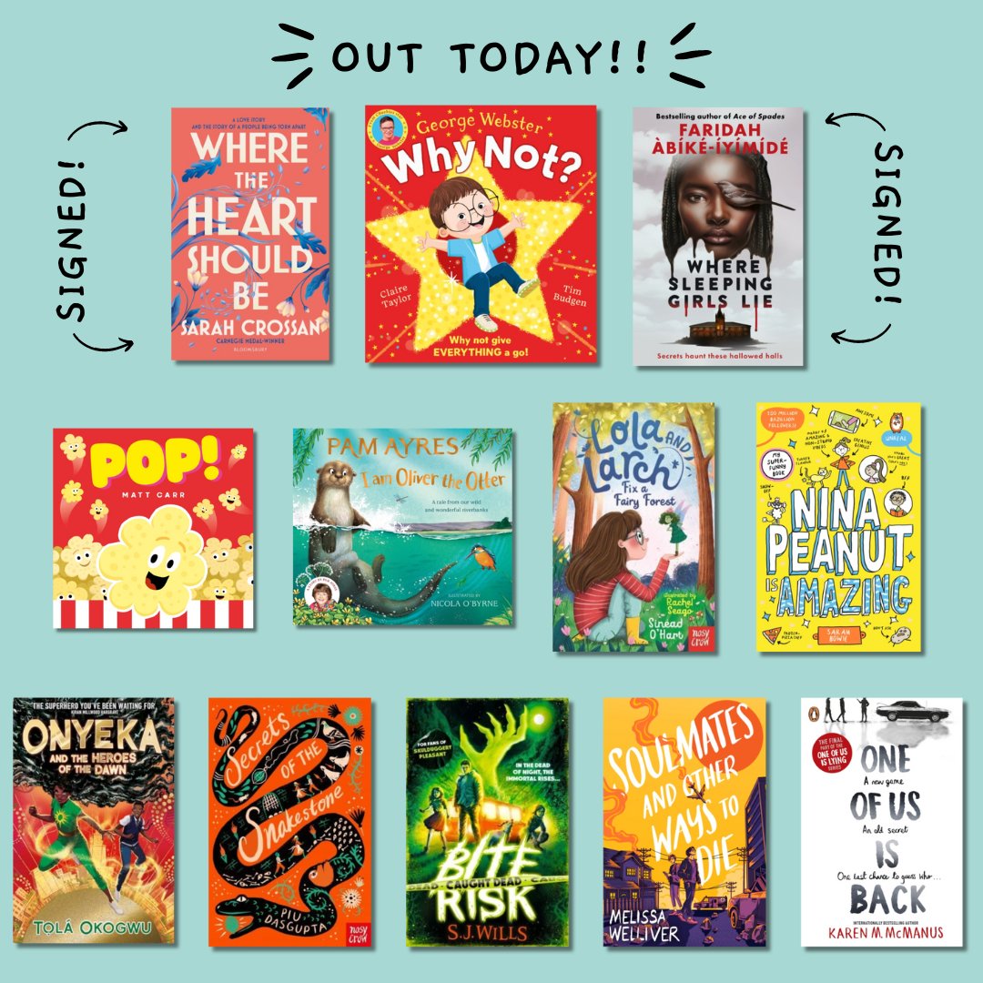 booknookhove's tweet image. What an amazing day for new books!!!

We have a TON of new releases in our #Hove shop, or you can buy these gorgeous wonders online! (plus we shop worldwide!)

Have a browse! 👉 booknookuk.com

#NewBooks #SignedBooks @SarahCrossan @faridahlikestea @SJOHart @PiuDasGupta1