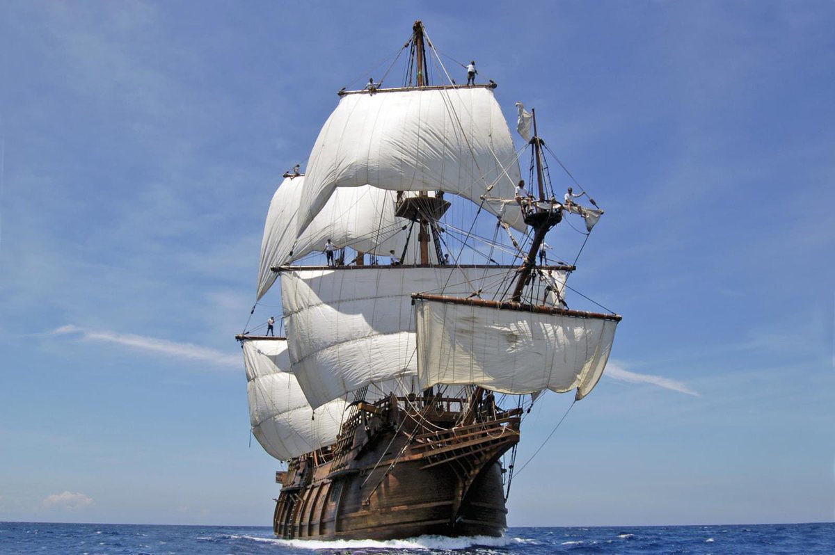 ⚓ We are delighted to announce that the historic tallship Galeon Andalucia will be docking at Poole Quay for a 6-day exhibition. July 30th until August 5th. Funded by the BID, the event promises to bring a wave of maritime history. bit.ly/3Pn3agS #poolebid