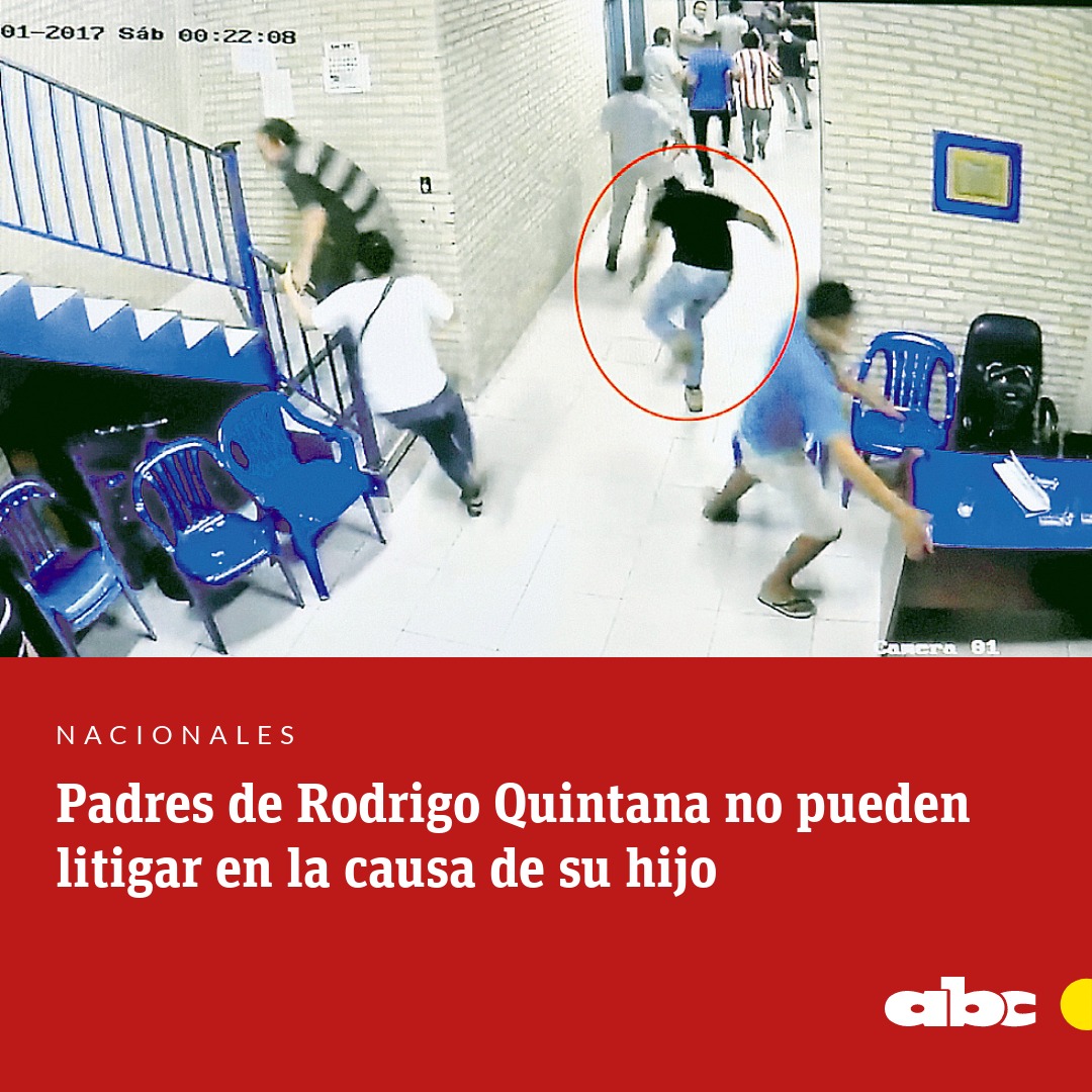 ABCDigital's tweet photo. #AHORA | Los padres de Rodrigo Quintana quedan fuera de la causa de su hijo, tras el pedido realizado por el fiscal Giovanni Grisetti.

Queda como querellante la expareja de Rodrigo Quintana, Leticia Redes.

AMPLIAMOS: https://t.co/X6PS3moeam https://t.co/nGkXTZVD14