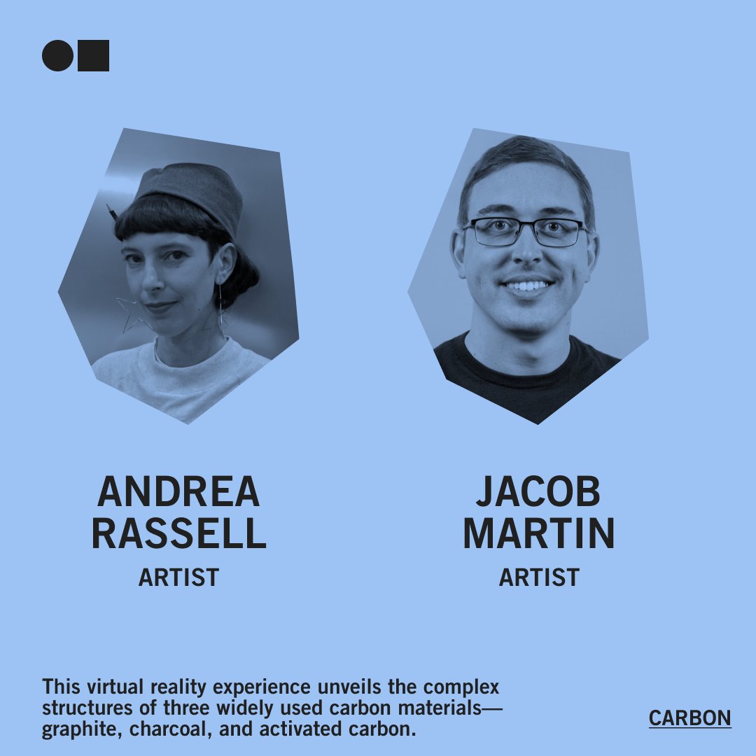 This weekend, we're excited to host Andrea Rassell, and Jacob Martin for a series of programmes at Science Gallery Bengaluru!

Learn more about their interactive exhibit, 'Carbon Nanoverse' that uses VR to look at carbon.

Register now for the programmes:
bit.ly/3vcNk1s