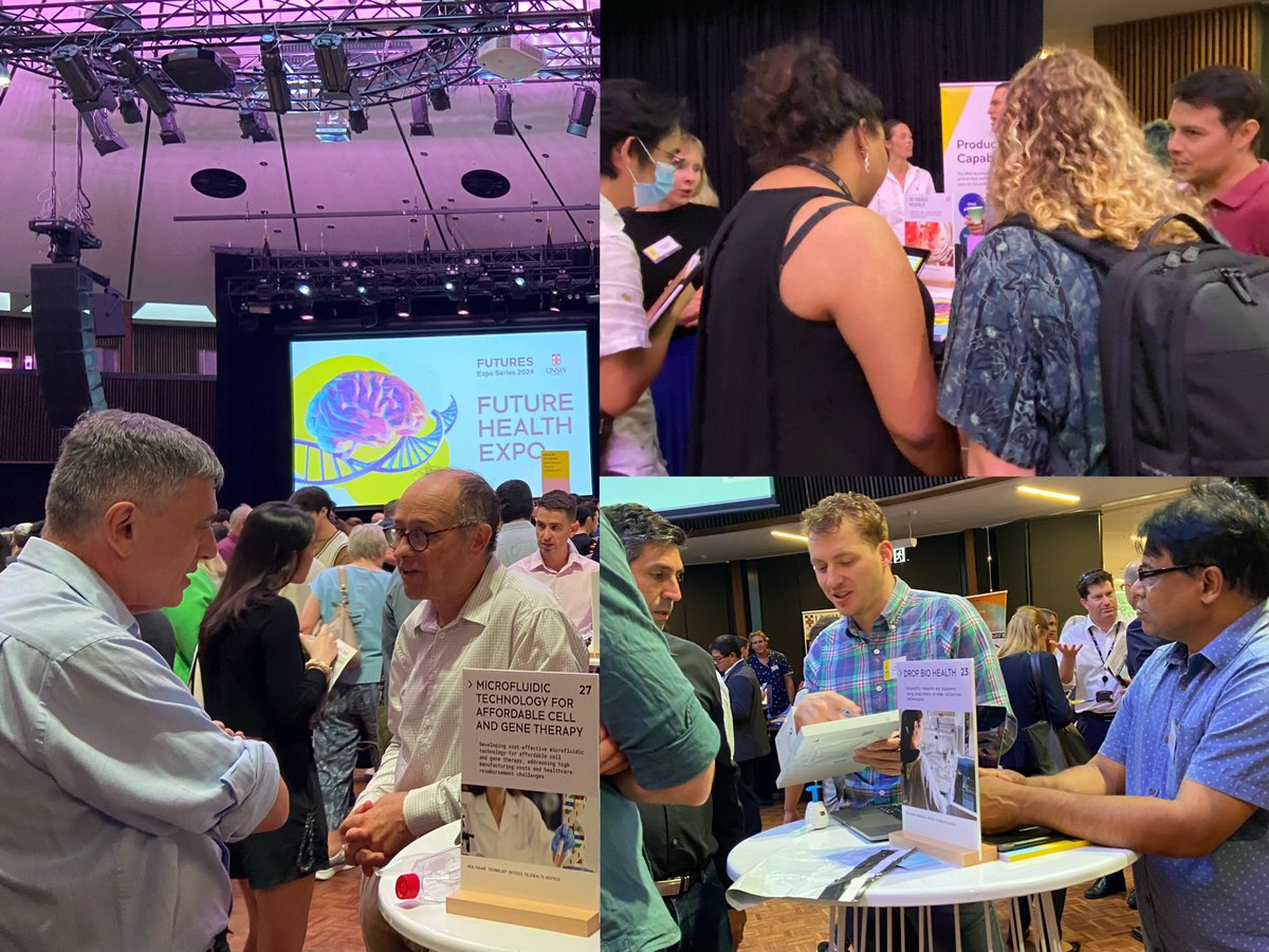JpmNg's tweet photo. Highlights from #futurehealthexpo @unsw @UNSWMedicine @UNSWBABS @UNSWScience @UNSWRNA @NanoMed_UNSW @MRC_microbiome @UNSWFounders #medtech #nextgenmed #therapeuticinnovation #healthtech #startups https://t.co/HqkDRtOyaO
