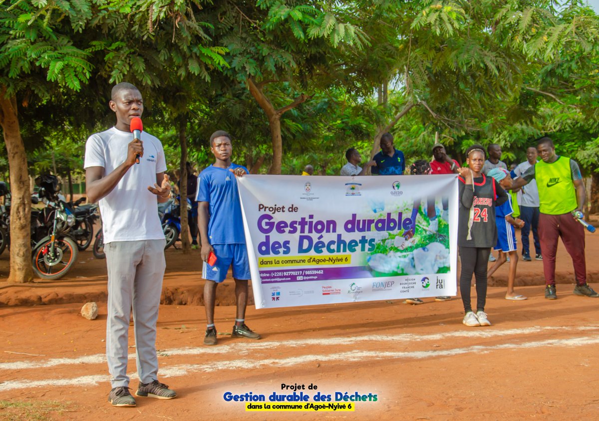 Une journée de Sensibilisation sur la Gestion Durable des déchets dans la commune d'Agoè -Nyvé6 . UneVille durable c'est ce que nous voulons Climate action now. <a href="/kevinossah/">Kevin Ossah🇹🇬🇫🇷</a> <a href="/ojeddtogo/">ONG OJEDD TOGO</a> @ecolotrip
@clamatevoice <a href="/ONU_fr/">Nations Unies (ONU)</a> @ahougnaphilipe