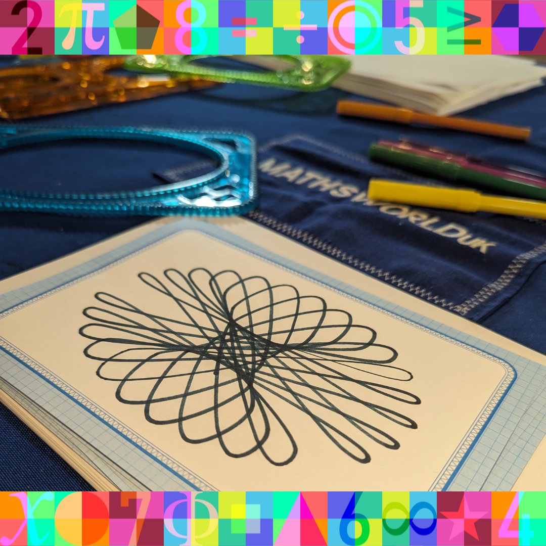 Happy Pi Day everyone! Visit before the end of day on Sunday to try out our Pi-themed activities! Colour in your own Pi-scape, explore circles with Pi-rographs, or try your hands at drawing the best circle to win a Family ticket to MathsCity (the current high score is 98.6%).