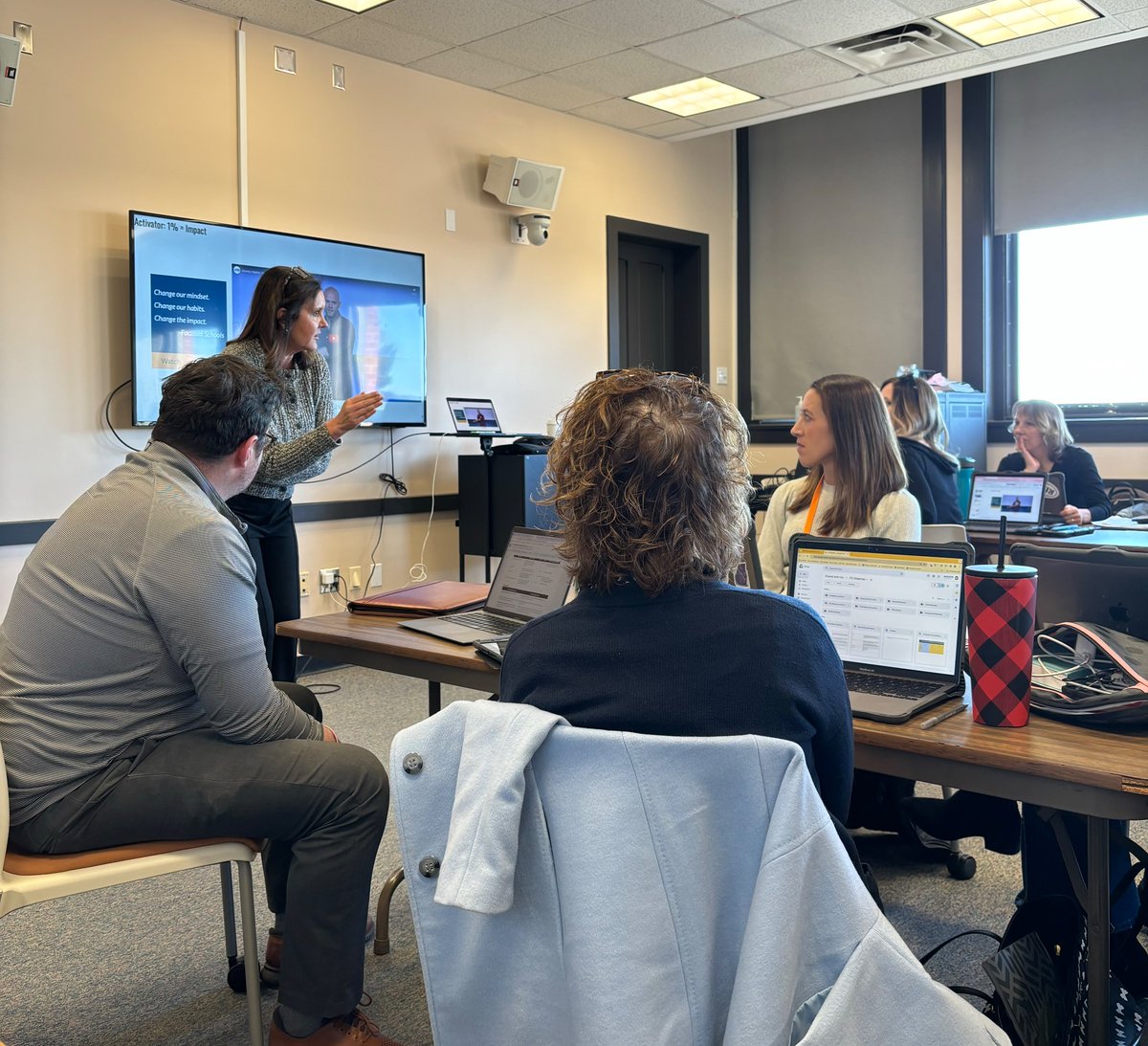 MathWps's tweet image. On Tuesday morning, first year @worcesterpublic instructional coaches from across the district came together for the New Coaches PLC led by Kerry Purcell of @focusedschools .