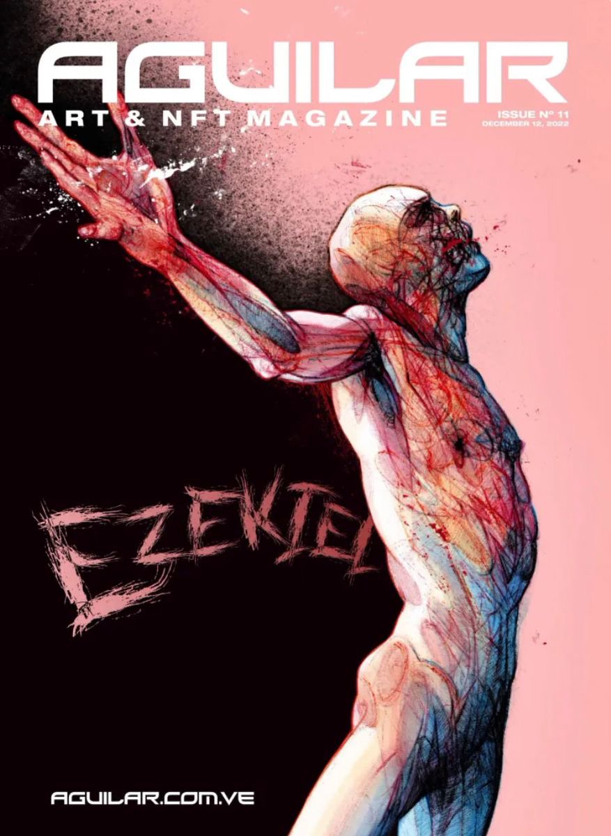 <a href="/Grymm_Investor/">⸸𝕲𝖗𝖞𝖒𝖒⸸</a> <a href="/PierreLamarre/">Pierre Lamarre</a> <a href="/izzzikim/">ZZZ...</a> As the NFT world and technology evolves so does #AguilarMagazine. Always looking towards the future and researching what’s most interesting to know about Web3 and it’s artists. 

<a href="/1ban3gaNa/">Iban</a> 
<a href="/SamuelCasal666/">Samuel Casal</a> 
<a href="/blac_ai/">BLΛC</a>
<a href="/ezekielartt/">Ezekiel 💎</a>