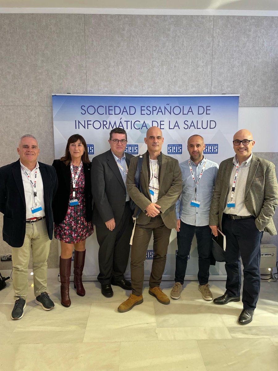 OliviaCuenca's tweet photo. #teamAGFA compartiendo otro año más conocimiento en #inforsalud24 @SEISeSalud y muchos encuentros de grandes amigos y profesionales @agfahealthcare_ #EnterpriseImaging #PACS https://t.co/WHFEAspzQU