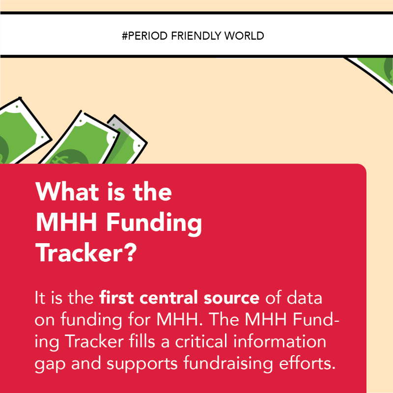 MHDay28May's tweet photo. 📢 Introducing the 𝗠𝗛𝗛 𝗙𝗨𝗡𝗗𝗜𝗡𝗚 𝗧𝗥𝗔𝗖𝗞𝗘𝗥 📢
Who's funding menstrual health and hygiene (MHH) at scale? What regions receive the most support? Which areas of MHH are neglected? 🤔
Let's bring light into funding for MHH with this living database!
 #InvestInWomen