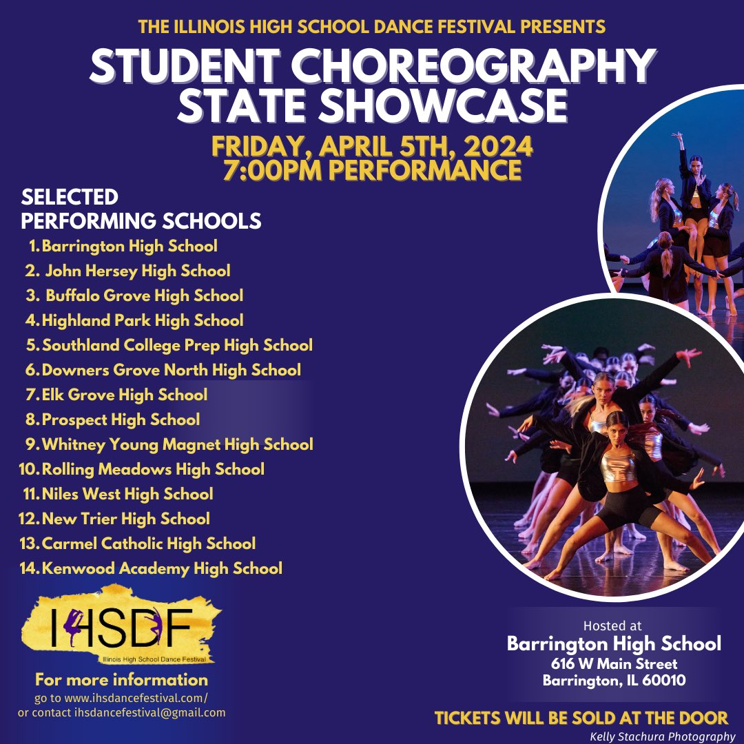 Illinois High School Dance Festival Presents: Student Choreography State Showcase