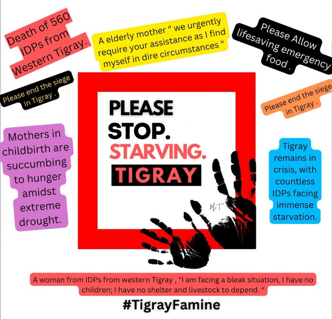 ♦️The #Tigray genocide’s aftermath, compounded by drought, demands immediate humanitarian intervention. 

#TigrayFamine #Aid4Tigray #AUSummit @EU_UNGeneva @_AfricanUnion @EUatUN @UNHumanRights @ICRC_dc @USAID @Refugees @AUC_PAPS @BradSherman @SecBlinken @Sally_Keeble
