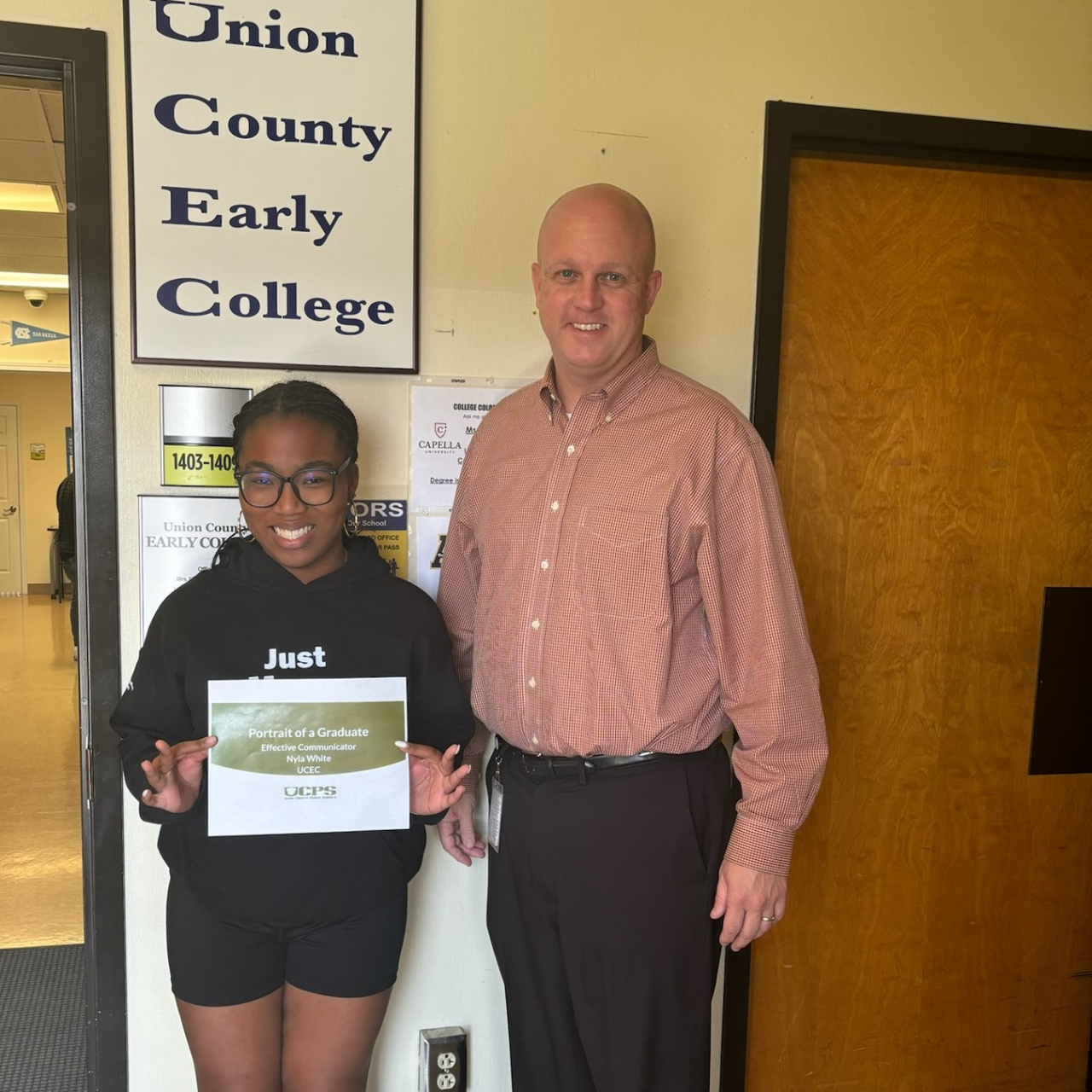 Union County Early College on X: Congratulations to #UCEC's POG Student of  the Month, Nyla W! Recognized for being an #EffectiveCommunicator to both  her peers and adults and demonstrating excellent collaboration and