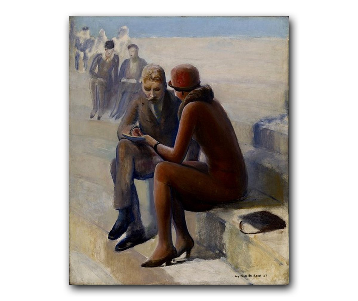 pohoartist's tweet photo. Art Inspiration For Today: A Week of Art by Guy Pène du Bois
On The Steps: Race Track by Guy Pène du Bois (American) (1884-1958), oil on panel, genre: Social Realism 1927 #onthesteps #racetrack #guypenedubois #artinspiration #oilpainting #socialrealism #figurativeart #artonx https://t.co/GKKIczBlo3