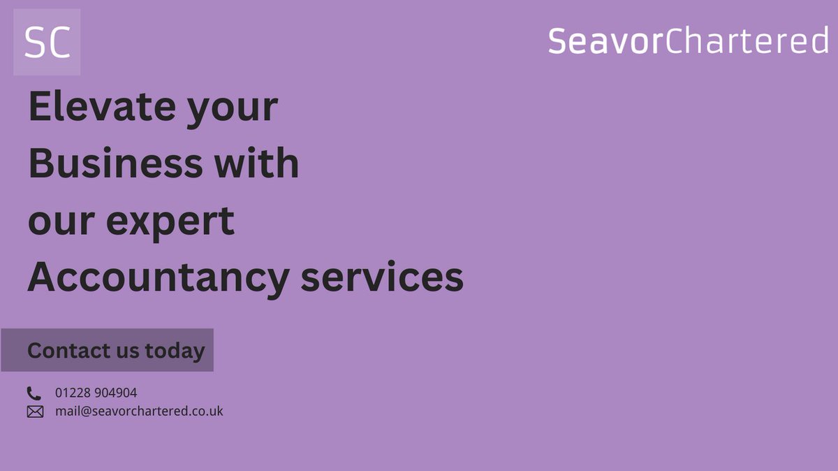 Elevate Your Business with Expert Accountancy 🚀📚
Ready to see your business thrive? Our expert accountancy services are designed to guide you through the complexities of finance, ensuring clarity and growth. Let's navigate the path to success together. Contact us today! 🌟
